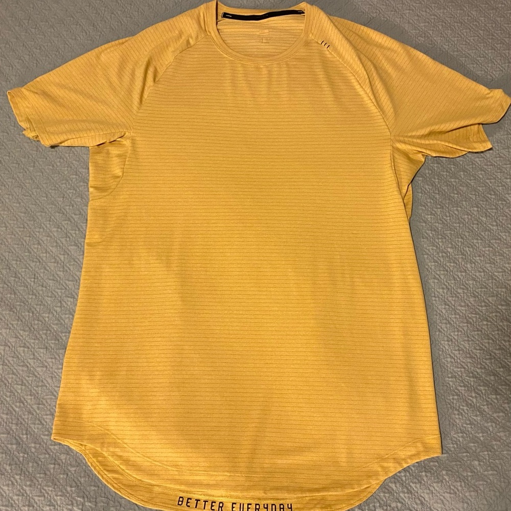 Mens Lulu Dysense Training Short Sleeve T Sz. L